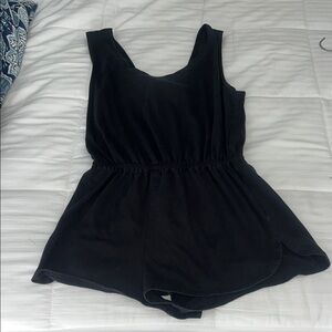 Xhilaration Black Jumpsuit Dress